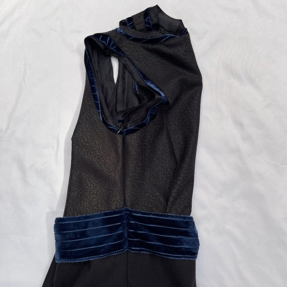 Auc Nina Ricci wool lace and velvet dress IT36 - Picture 10 of 14